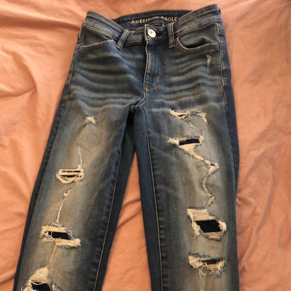 American eagle super stretch jeans